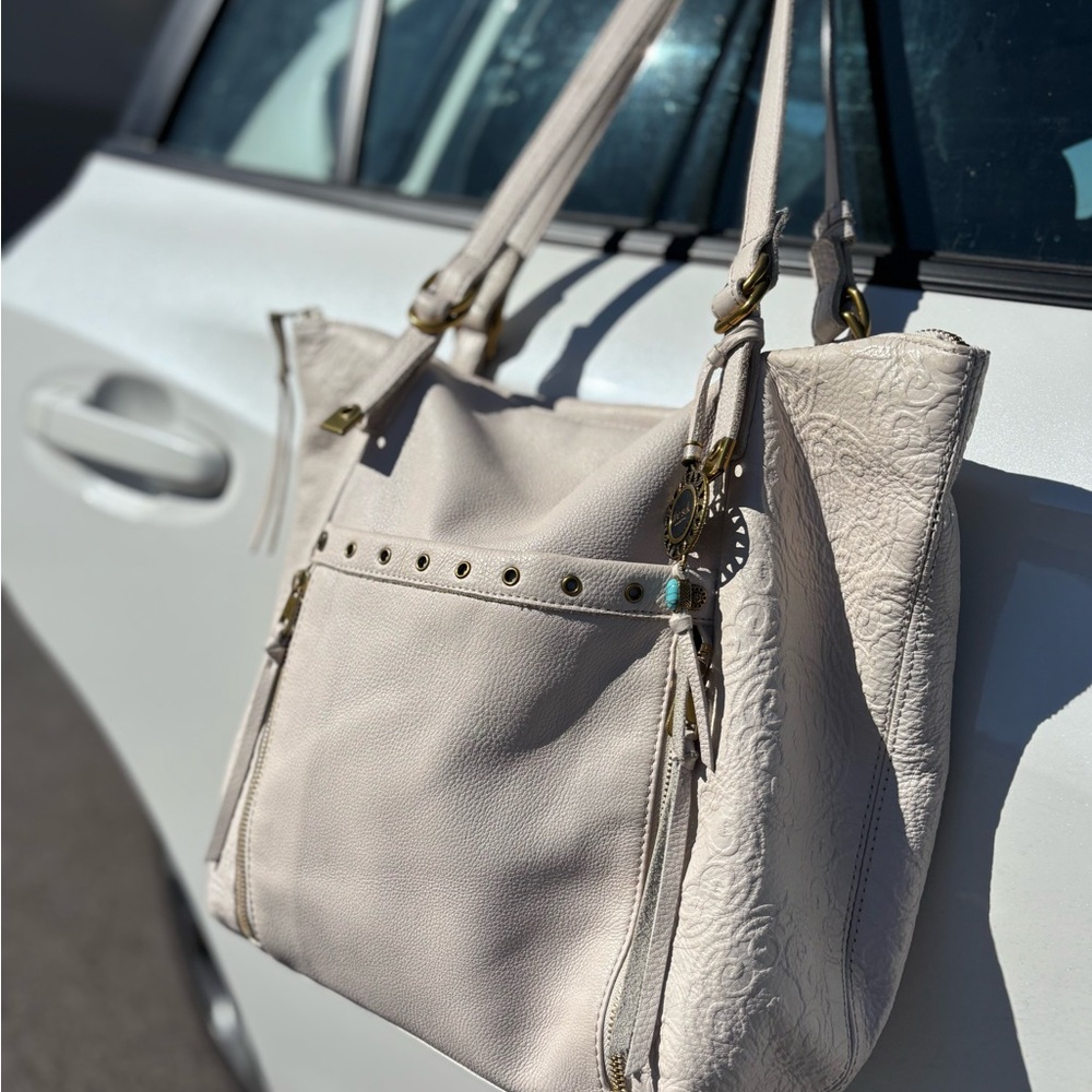 The Sak Cream shoulder Handbag - Picture 4 of 10